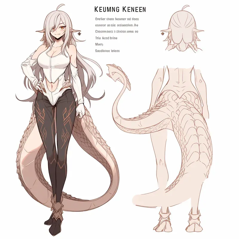 Monster Girl Character Designs