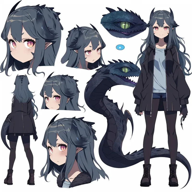 Monster Girl Character Designs