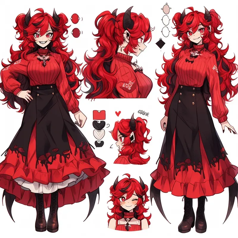 Monster Girl Character Designs