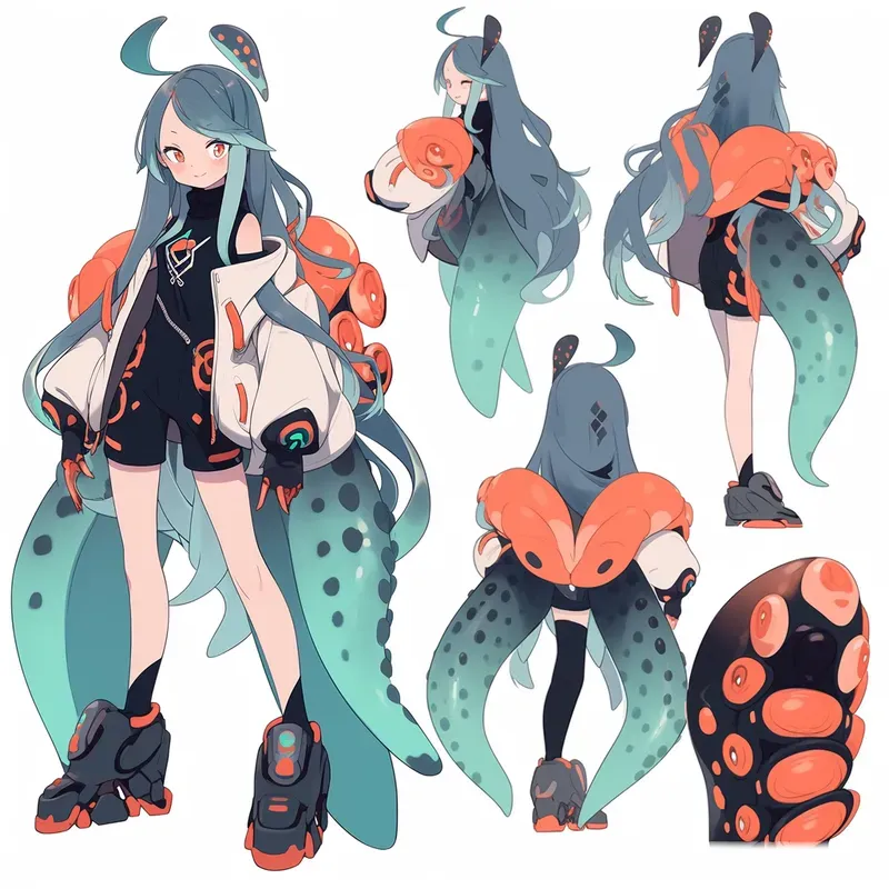 Monster Girl Character Designs