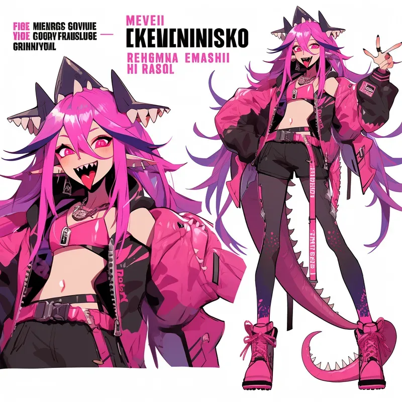 Monster Girl Character Designs