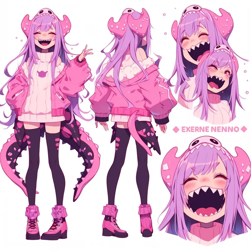 Monster Girl Character Designs