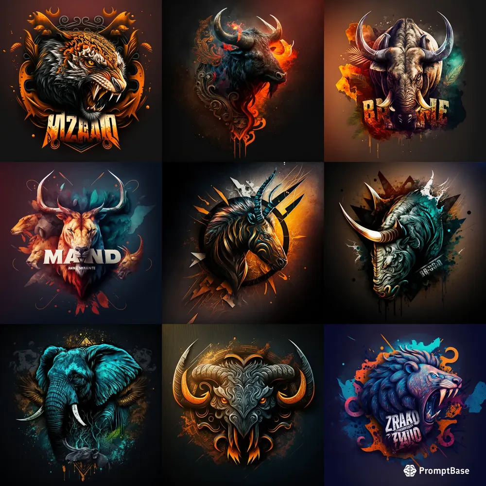 Wild Tshirt Logos