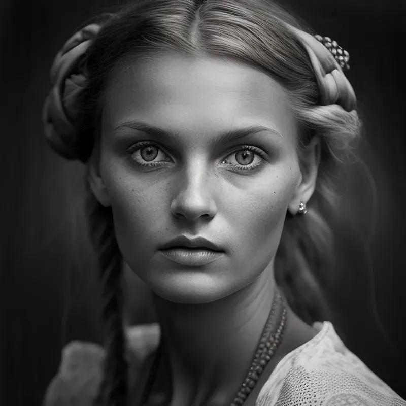 Women Bw Portraits