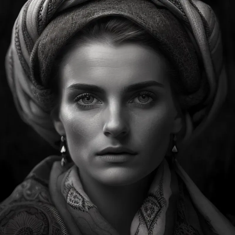 Women Bw Portraits
