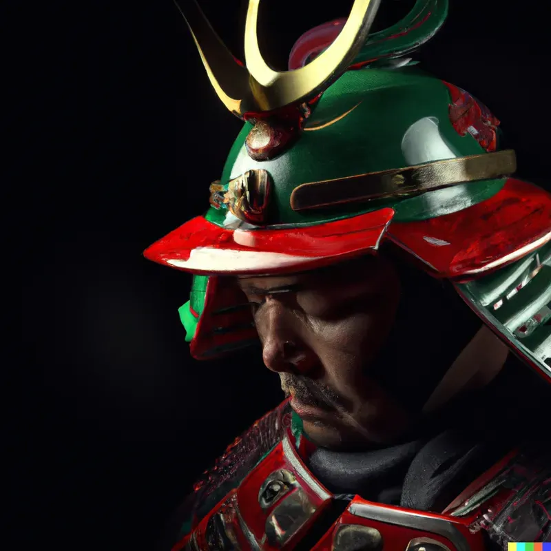 Decorated Helmets Profile Photographs