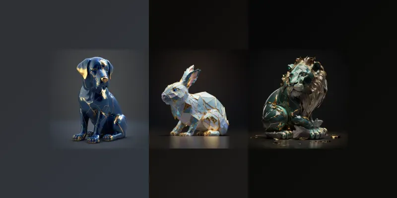 Ceramic Animals generated by undefined