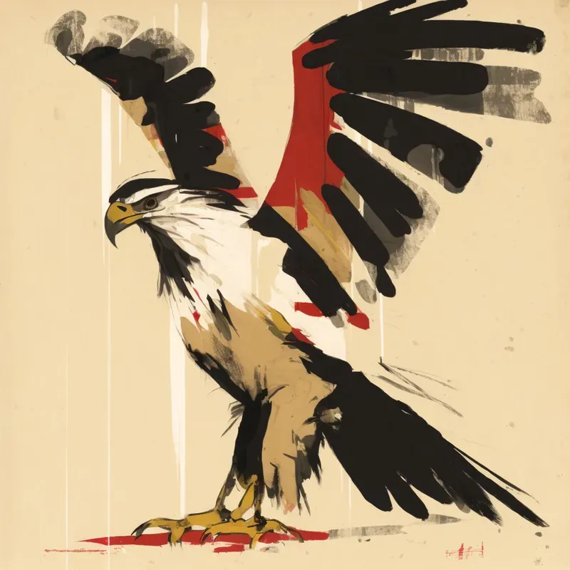 Abstract Animal Drawings