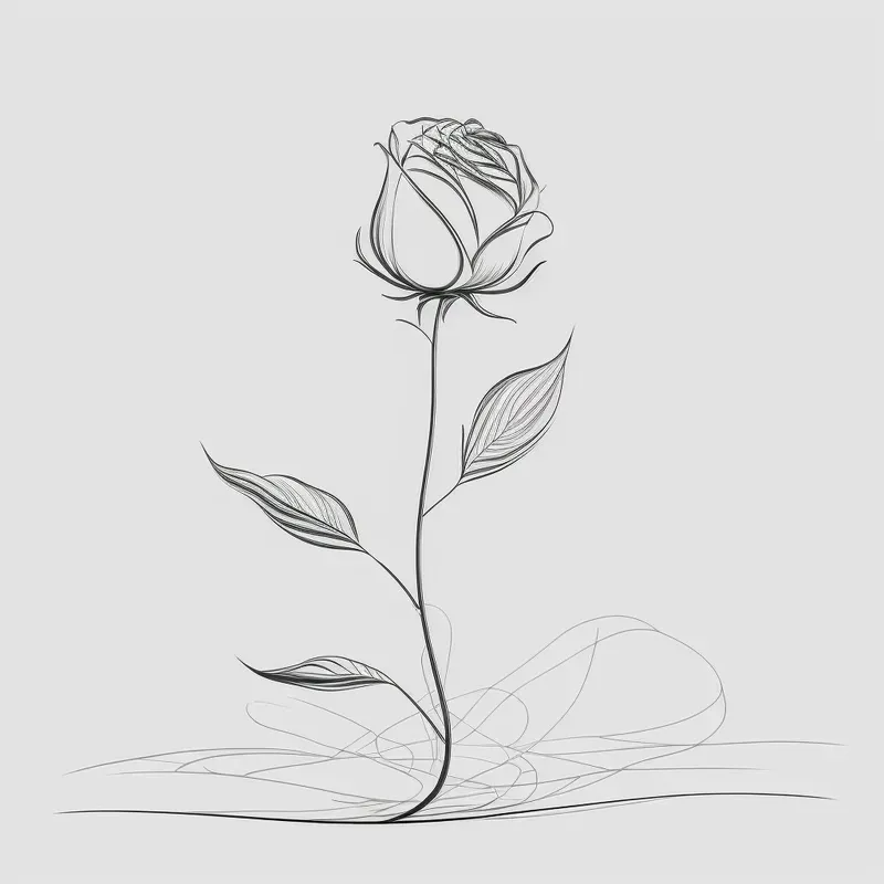 Floral Drawings