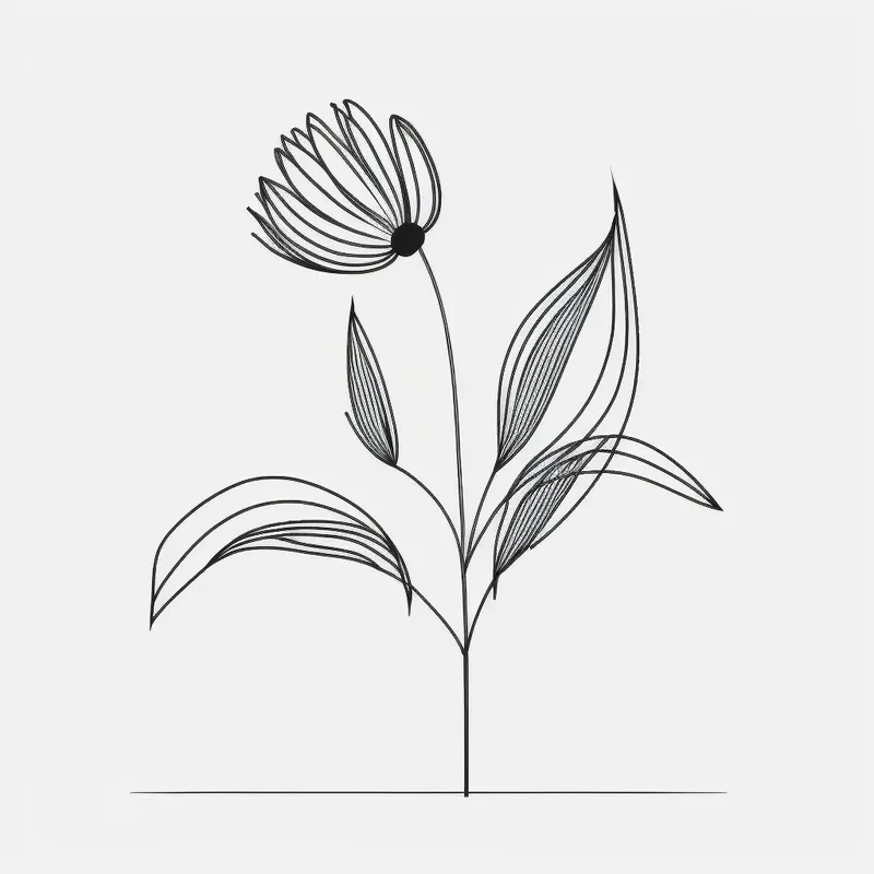Floral Drawings