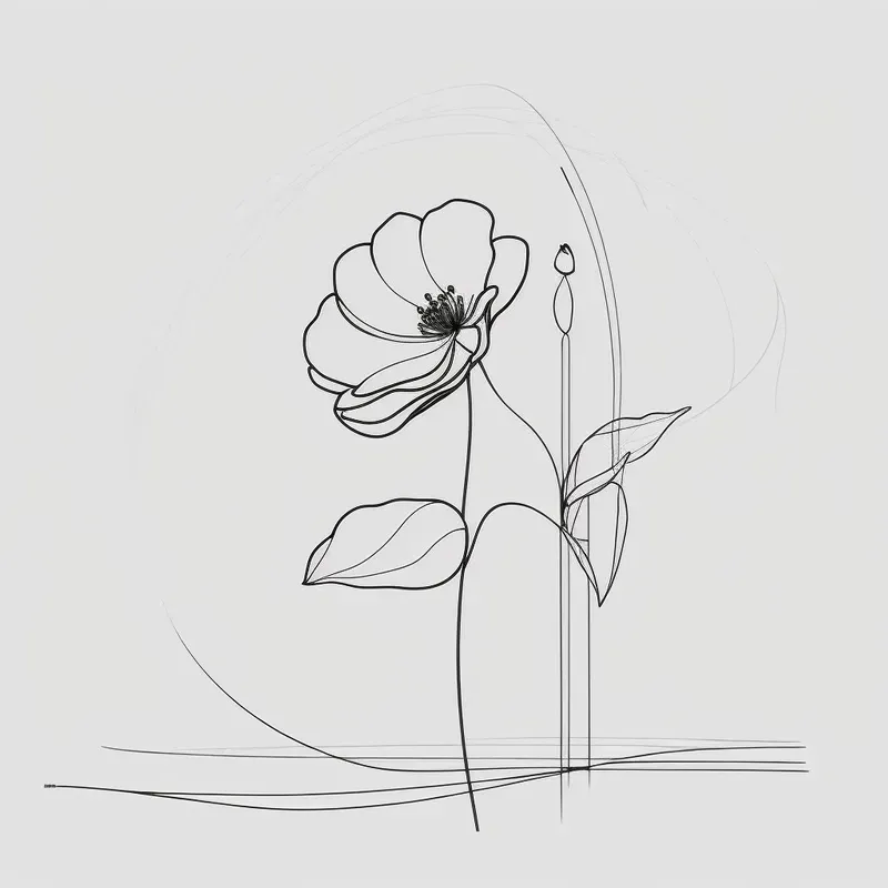 Floral Drawings