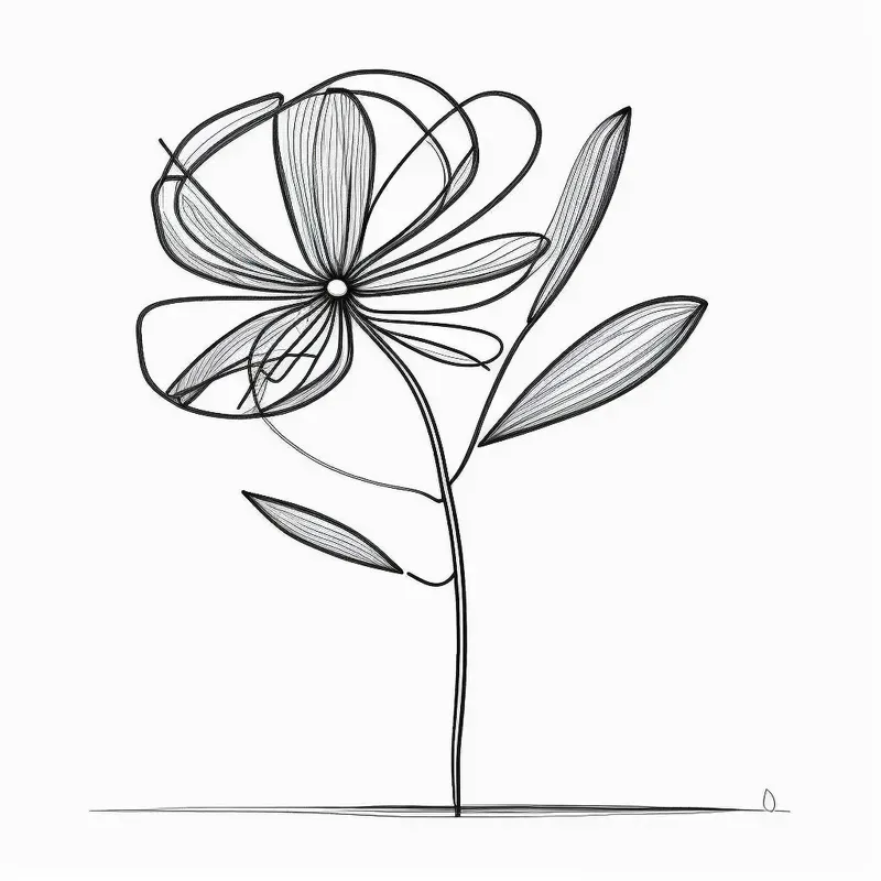 Floral Drawings