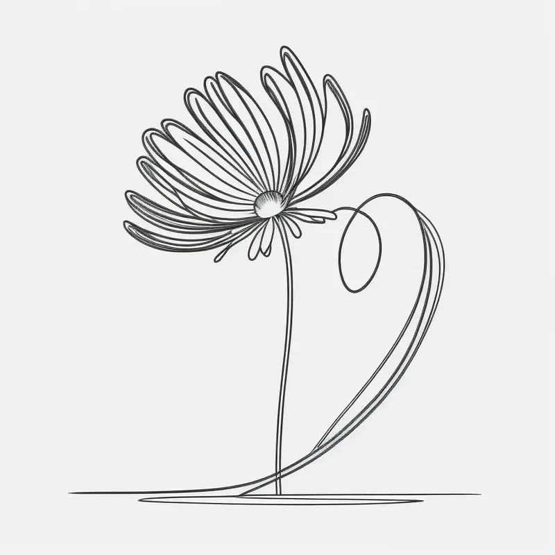 Floral Drawings