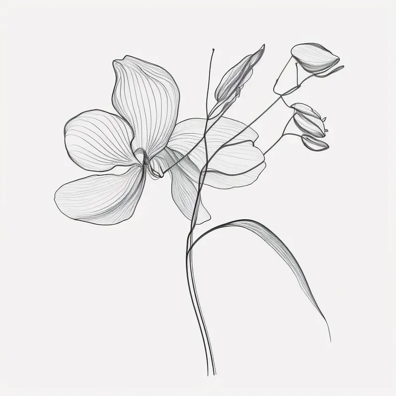 Floral Drawings