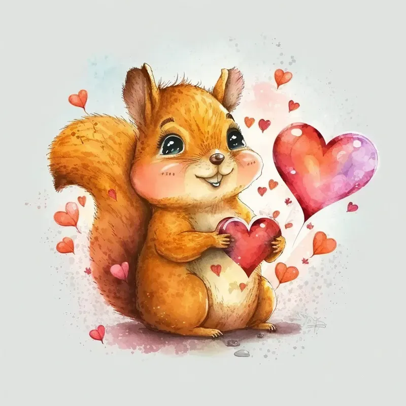 Valentines Animals