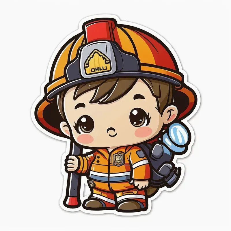 Stickers Babies With Professions