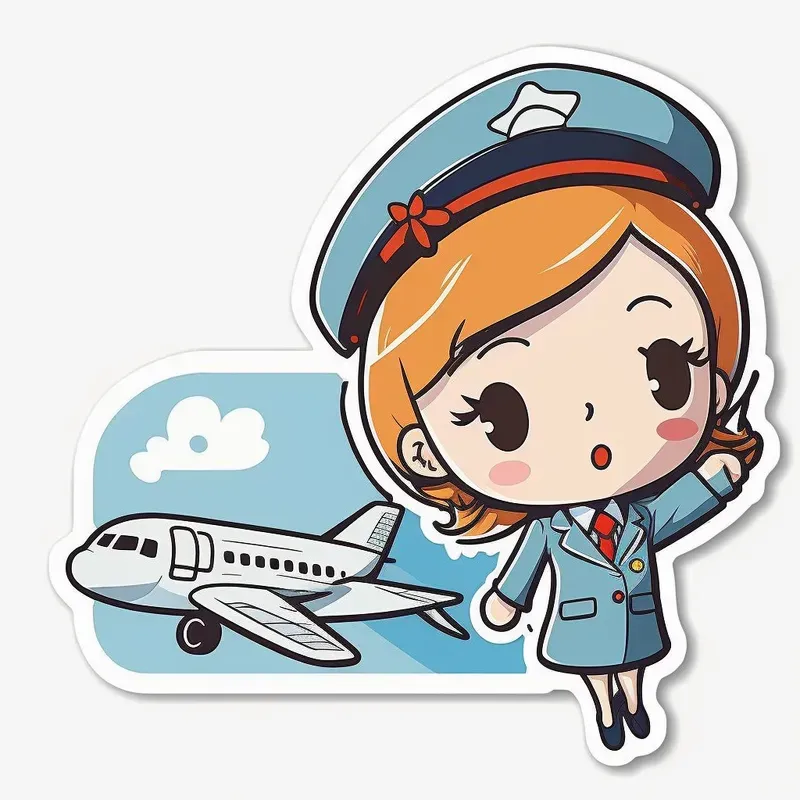 Stickers Babies With Professions