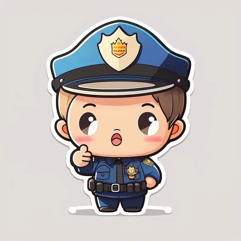 Stickers Babies With Professions