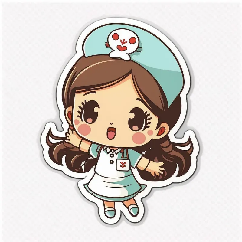 Stickers Babies With Professions