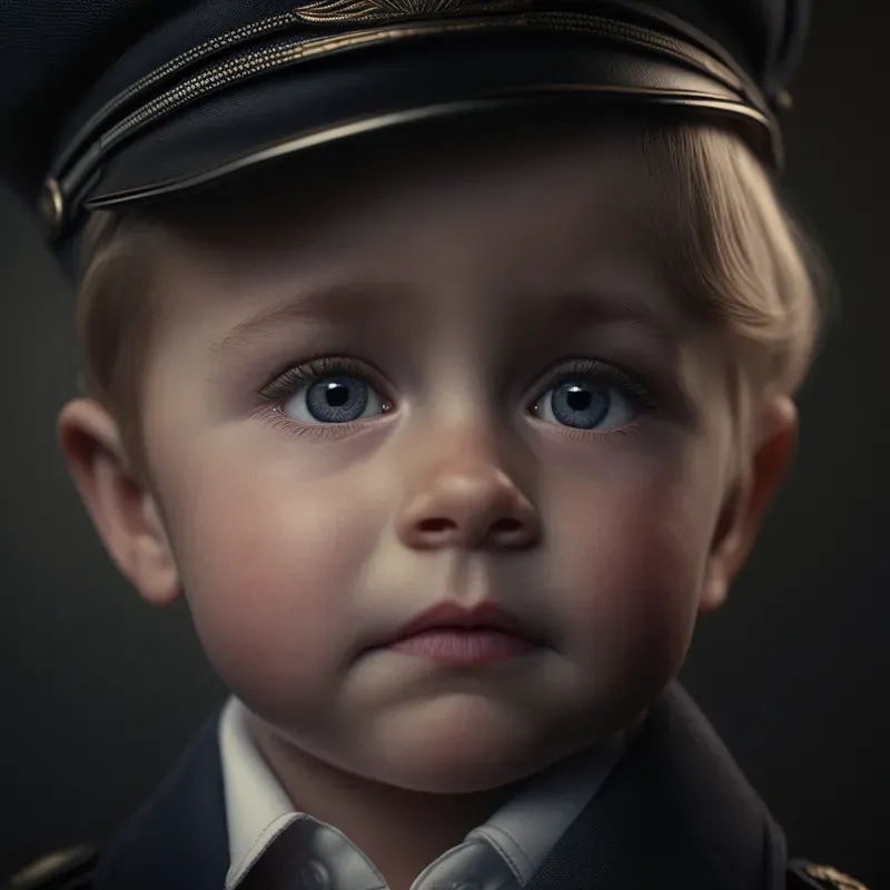 Portraits Of Babies With Professions