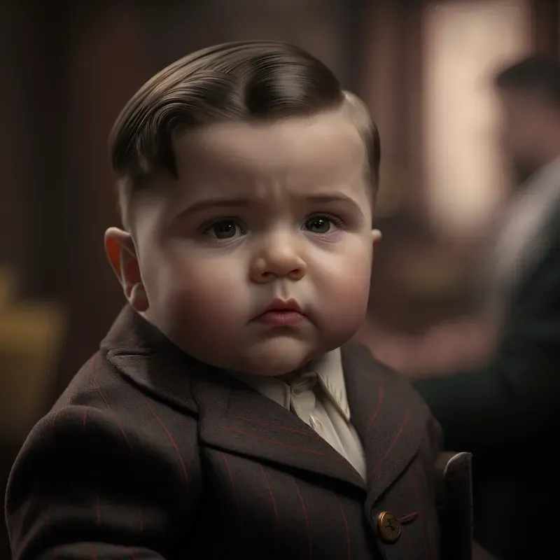 Portraits Of Babies With Professions