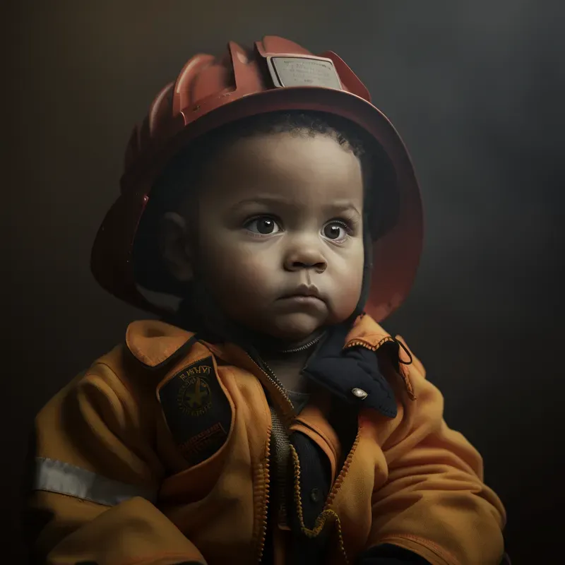 Portraits Of Babies With Professions