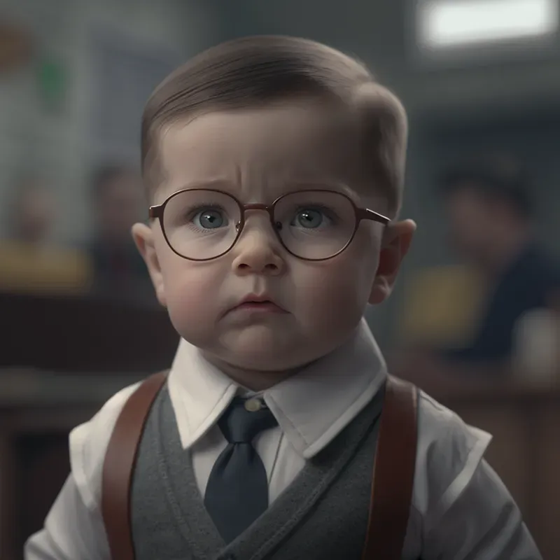 Portraits Of Babies With Professions