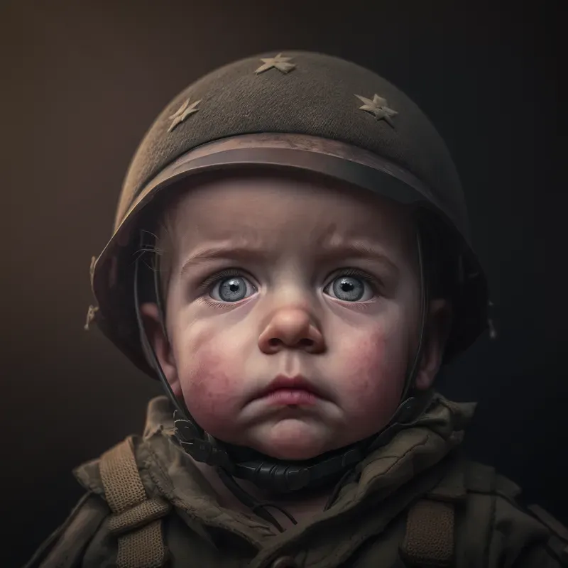 Portraits Of Babies With Professions