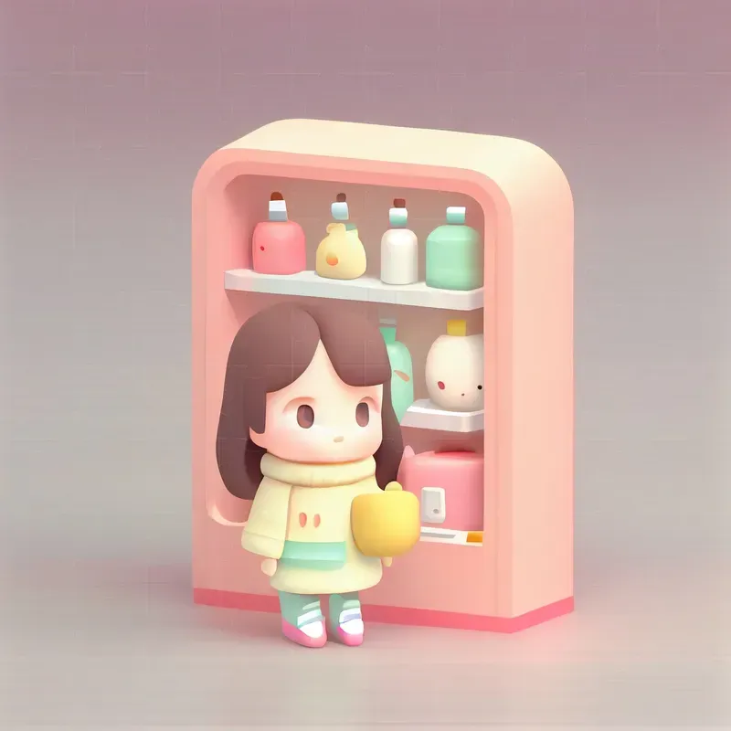 Cute Isometric Emojis