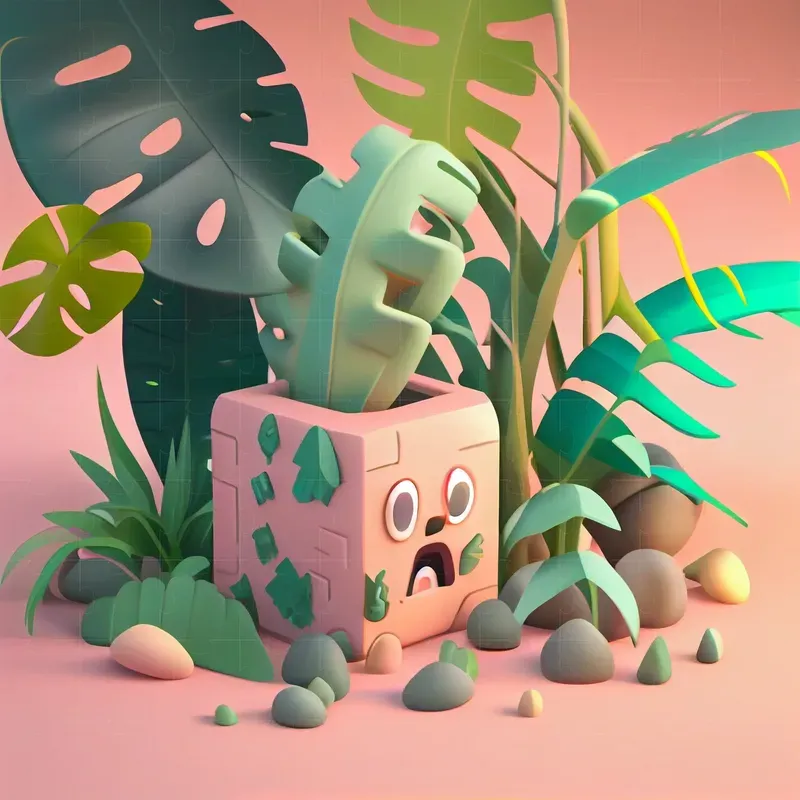 Cute Isometric Emojis