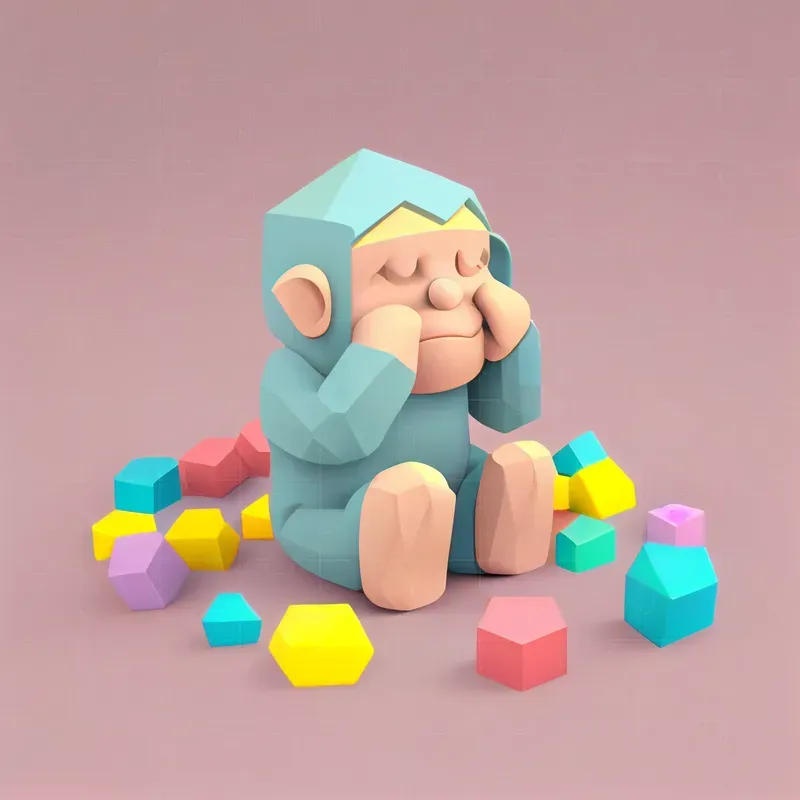 Cute Isometric Emojis