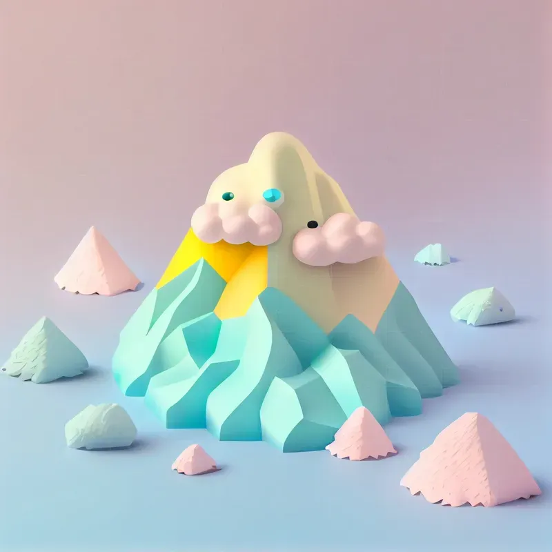 Cute Isometric Emojis