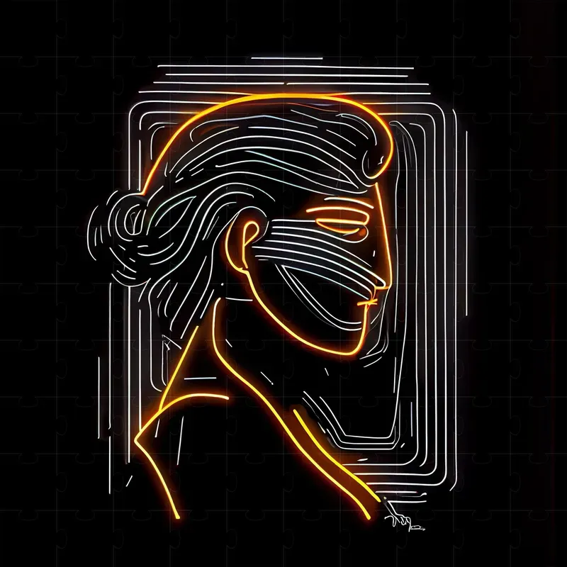 Neon Light Shapes