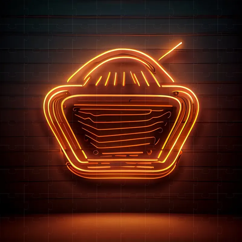 Neon Light Shapes