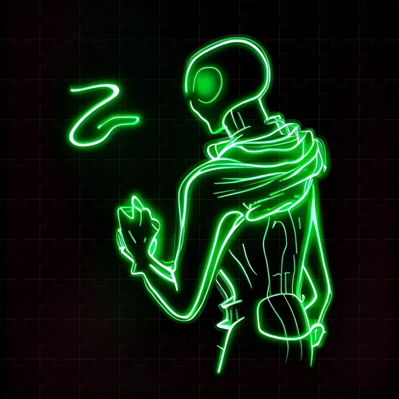 Neon Light Shapes