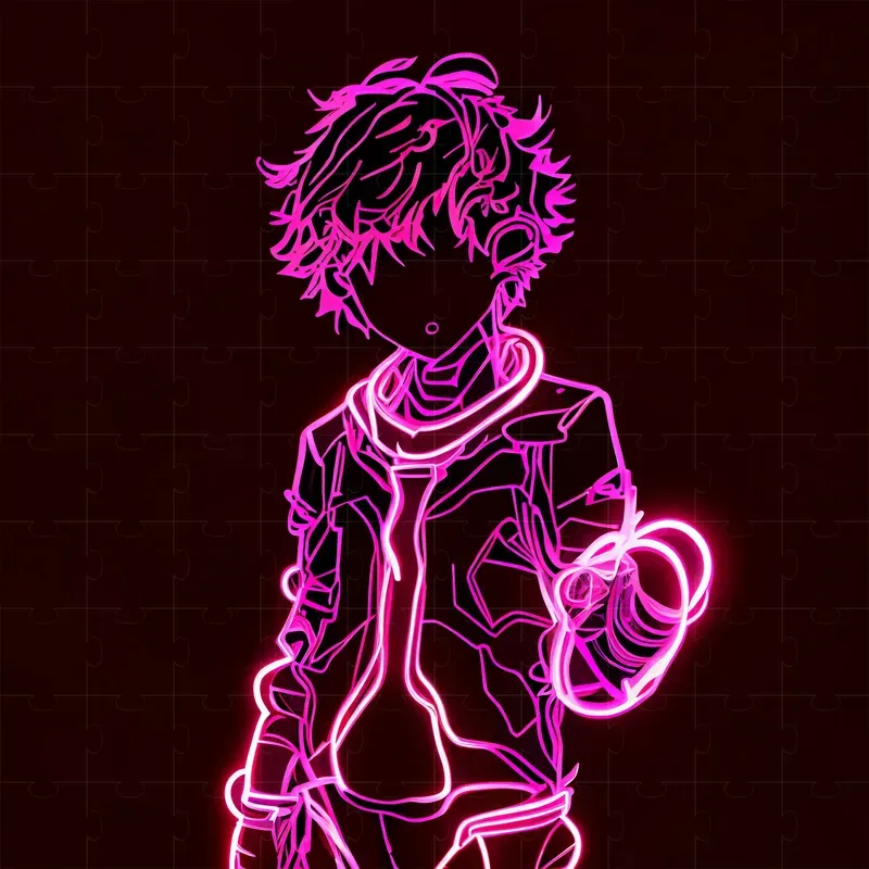 Neon Light Shapes