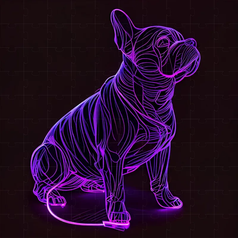 Neon Light Shapes