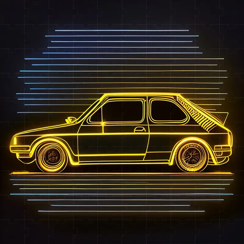 Neon Light Shapes