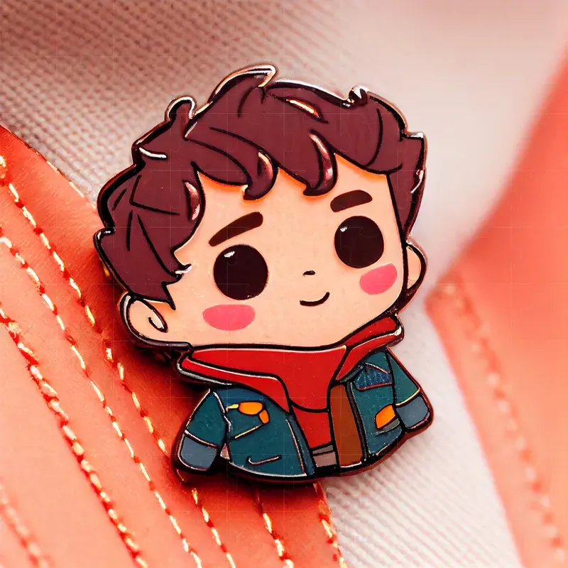 Pixar Style Enamel Pins