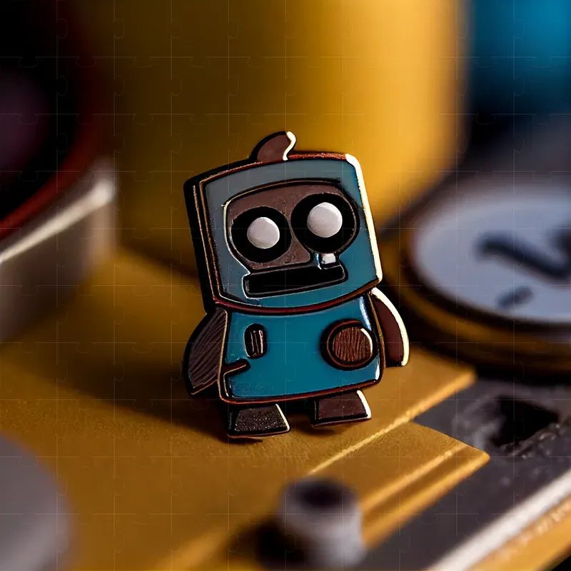 Pixar Style Enamel Pins