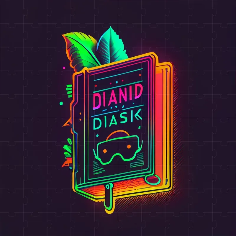 Flat Design Neon Color Logos