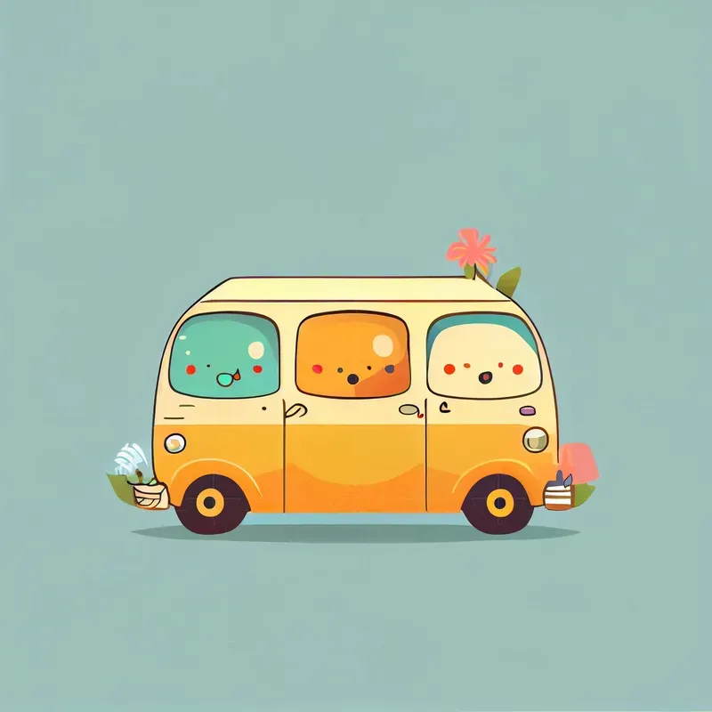 Cute Kawaii Illustrations