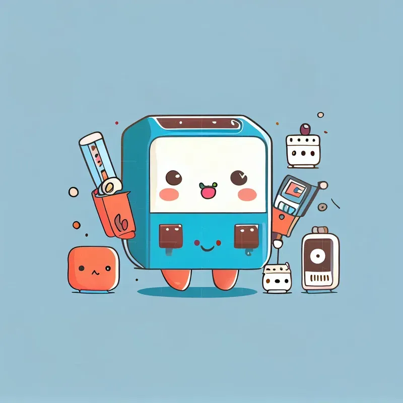 Cute Kawaii Illustrations