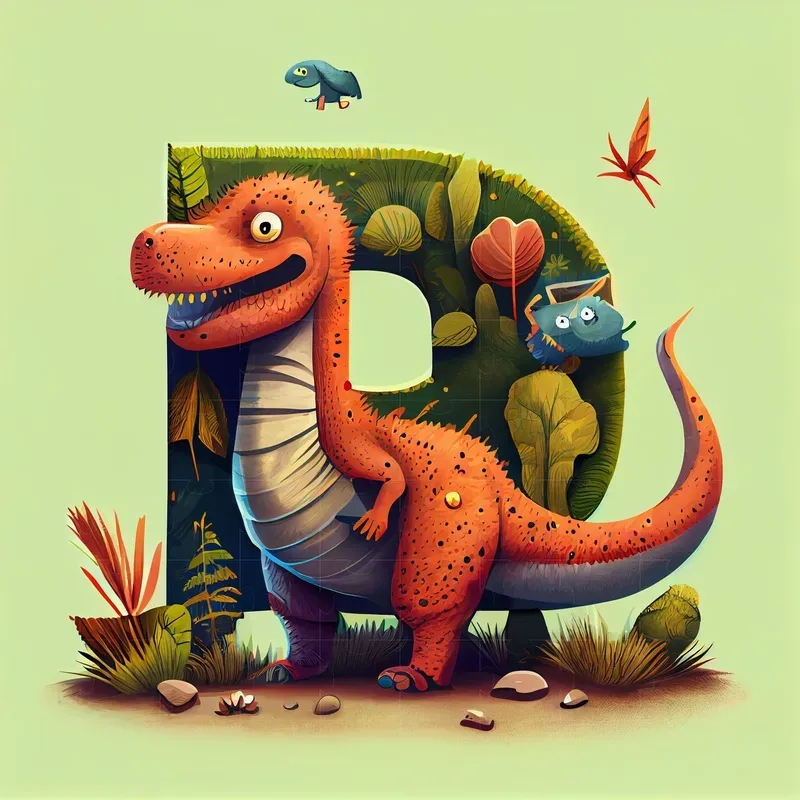 Cute Letter Illustrations