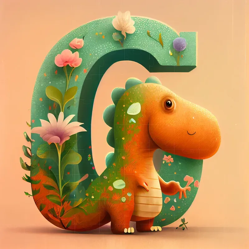 Cute Letter Illustrations