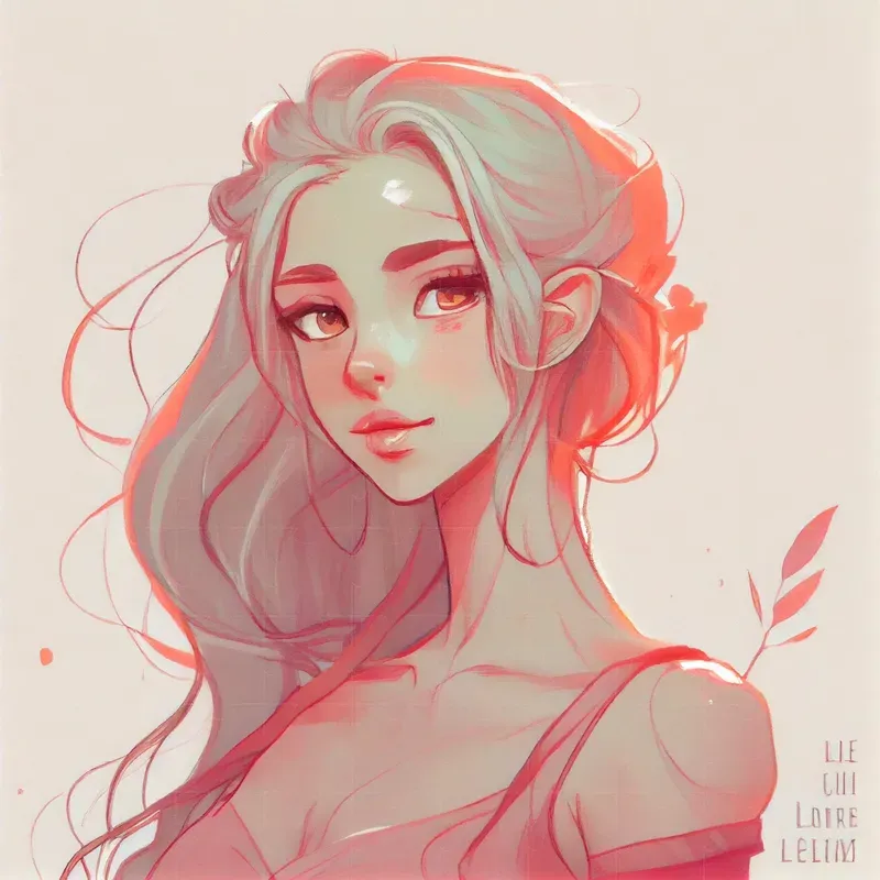 Anime Style Sketch Art