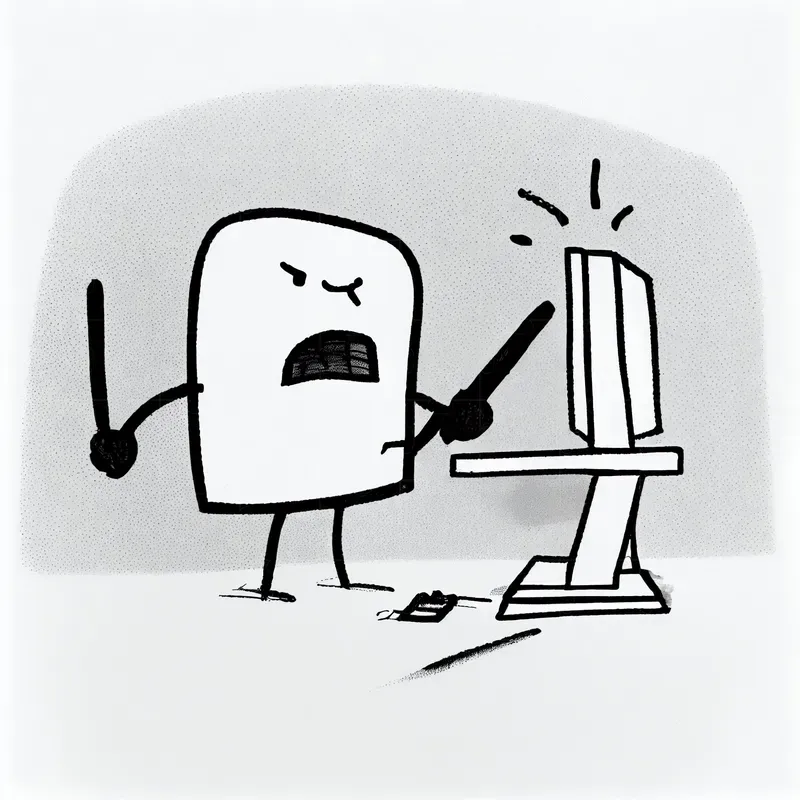 Drawing Line Art Stick Figure Style