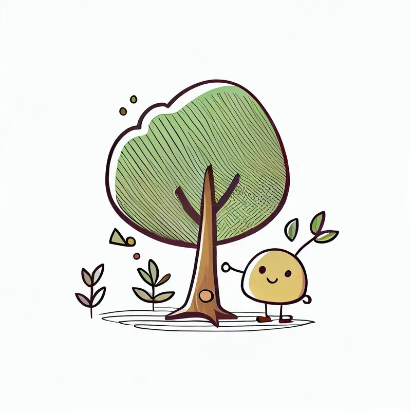 Cartoon Line Drawings