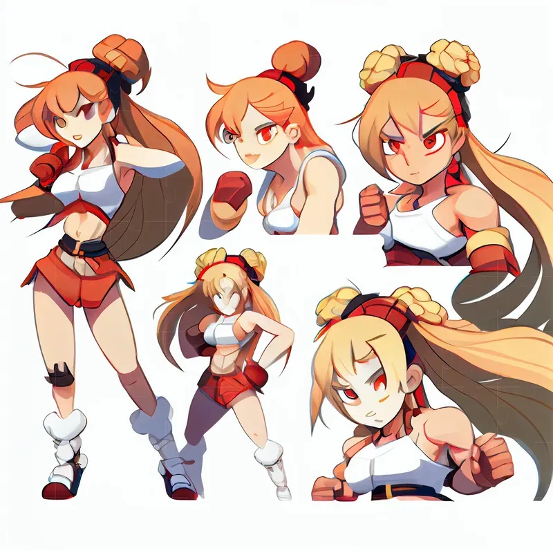 2D Cartoon Icons