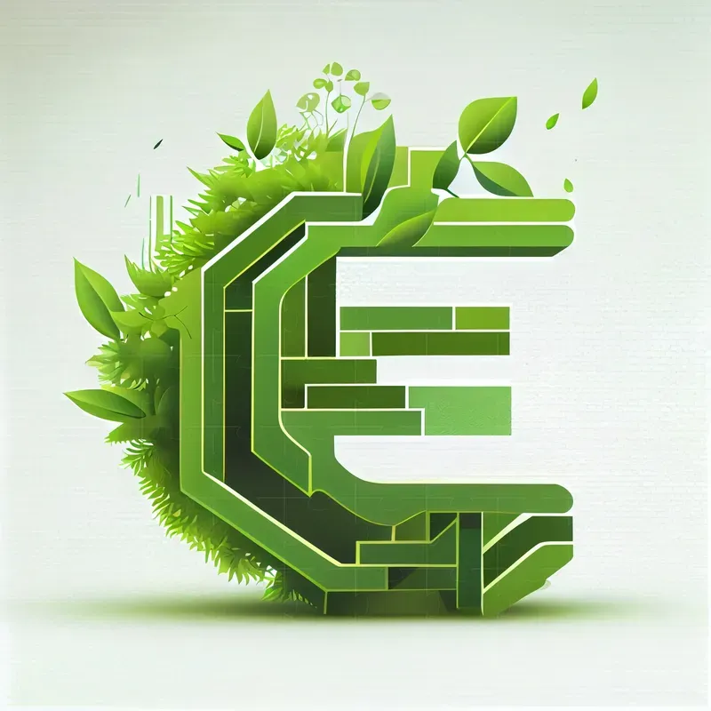 Futuristic Letter Illustrations